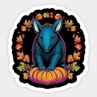 Aardvark Halloween Sticker